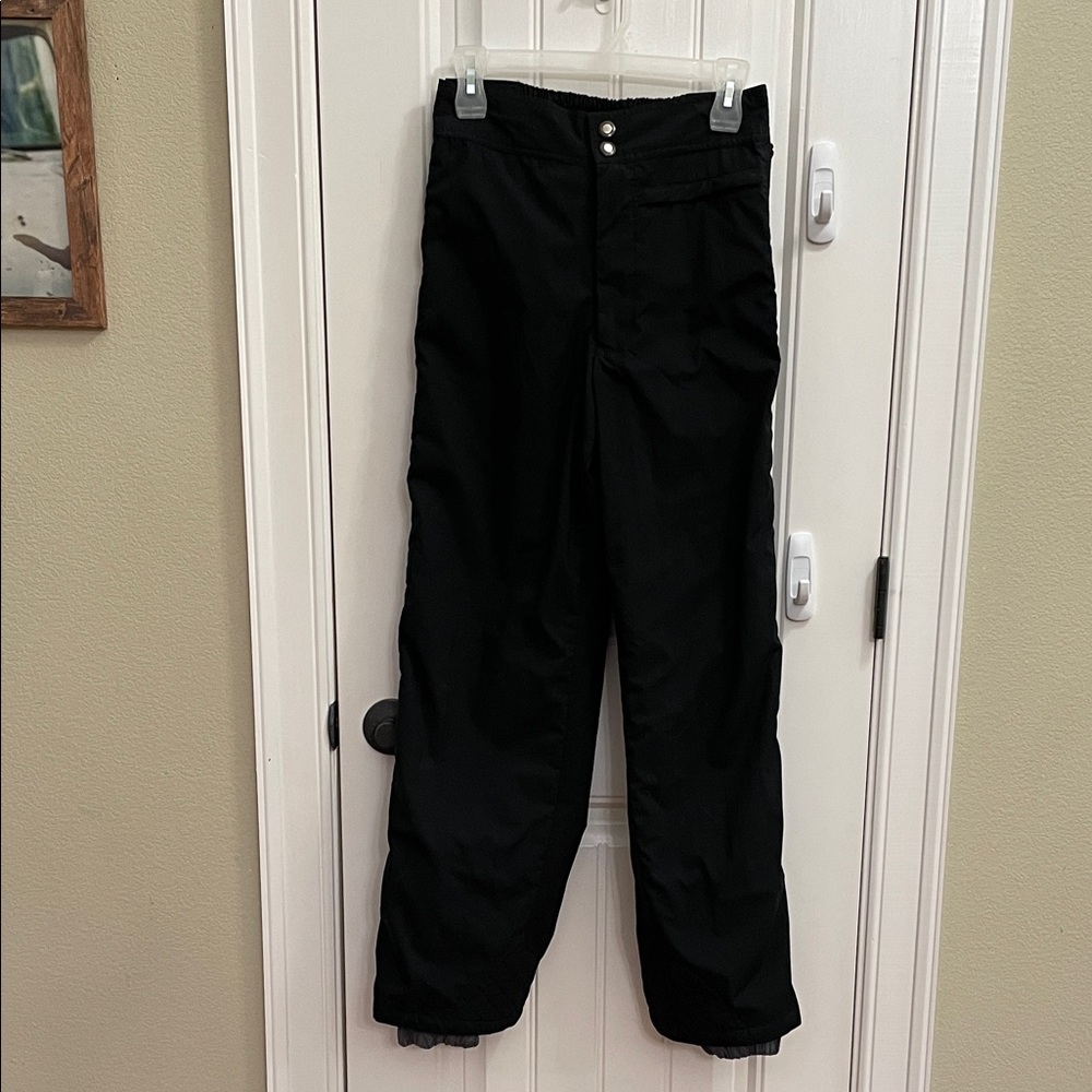 Black Ski/Snow Pants St John’s Bay Women’s.  S